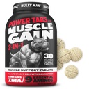 Bully Max 2-in-1 Muscle Builder for Dogs - 9 Amino Acids, Puppy & Dog Vitamins, Supplements for Muscle Gain & Growth - Dog Multivitamin Chewable Tablets for All Breeds & Ages, Made in USA, 30 Tabs