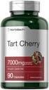 Horbäach Tart Cherry Capsules | 90 Pills | Herb Extract Supplement | Non-GMO and Gluten Free Formula