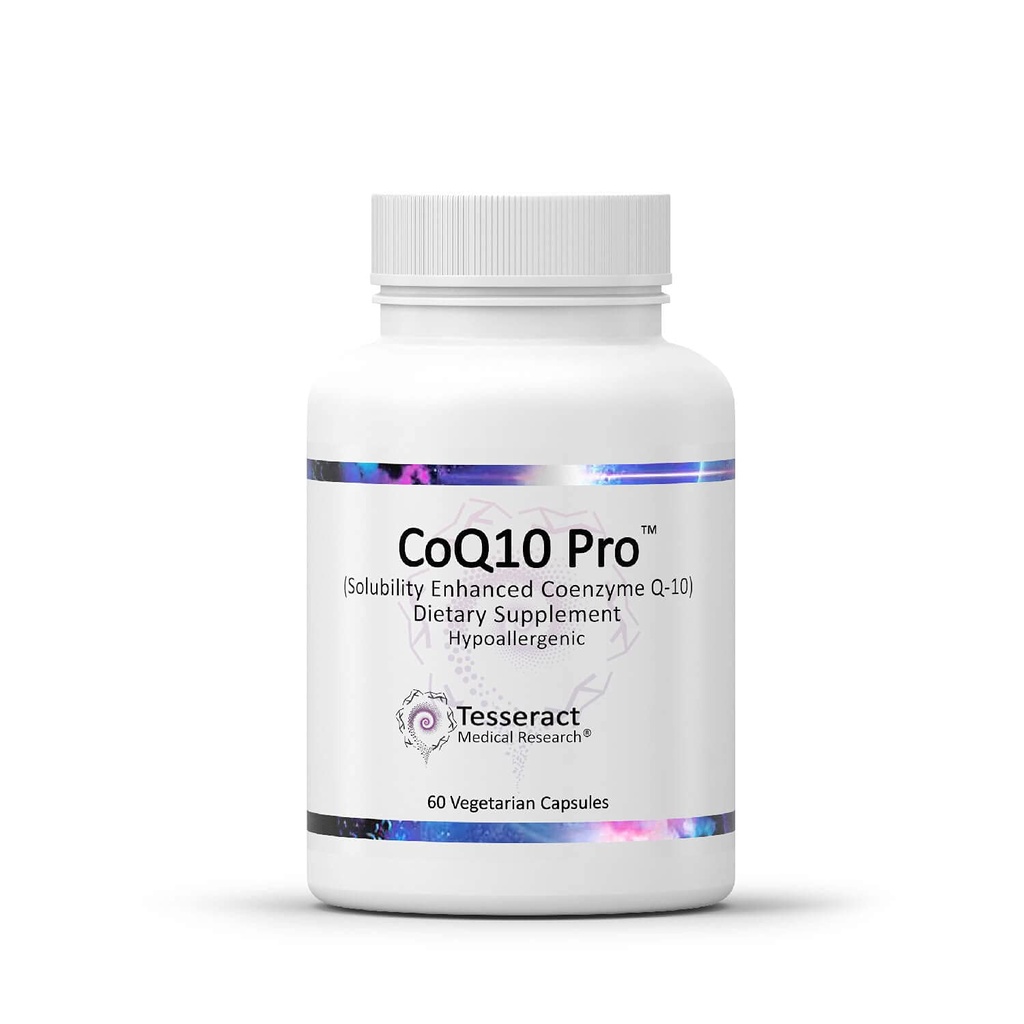 CoQ10 Pro, Coenzyme Q10 Kalp Sağlığı, Kas Sağlığı ve Hücre Enerji Üretimi, Optimal Kartiovascular Sağlık Desteği için Antioksit, Hipoallergenic, CoQ10 300 mg, 60 Capsules