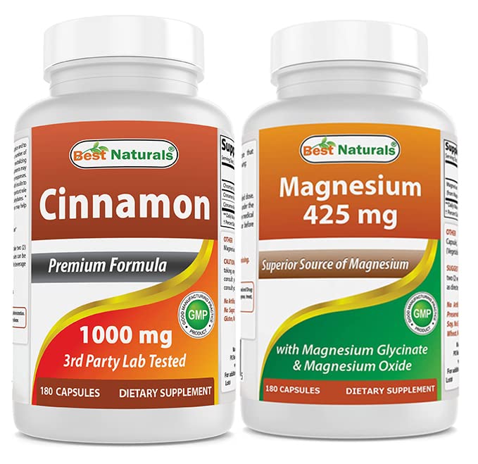 Cinnamon 1000 mg & Magnezyum Glycinate 425 mg