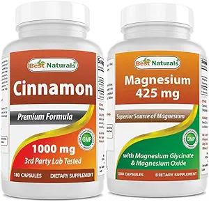 Cinnamon 1000 mg & Magnezyum Glycinate 425 mg