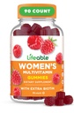 Lifeable Womens Multivitamin Gummy | with Vitamin A, C, D, E, Niacin, B6, Folate, B12, Biotin, Pantothenic Acid, Iodine, çinko | Great Tasting Multivitamin for Women Gummies | 90 Gummies