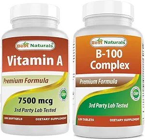 En İyi Doğal Vitamini 25000 IU & B-100 Kompleksi
