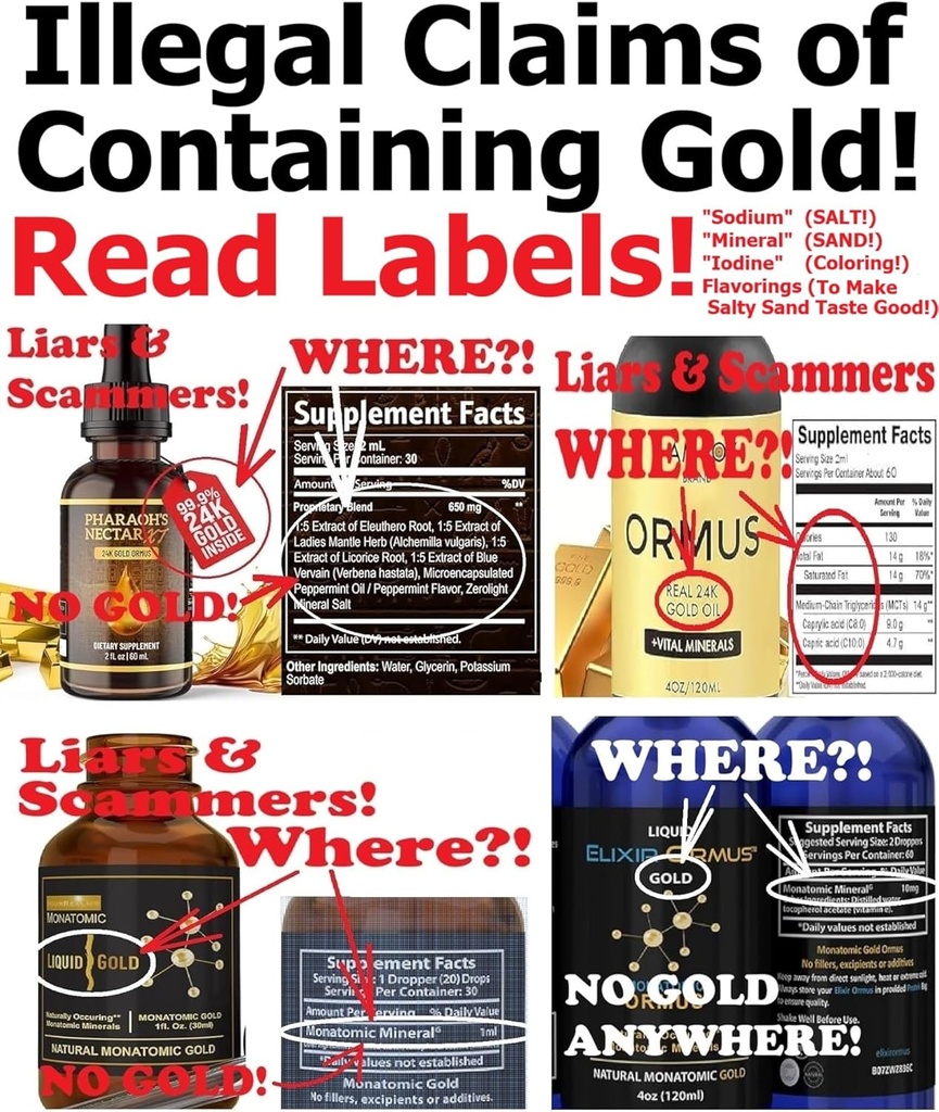 EnerGold® Monoatomic Gold/ORMUS: Dünya SADECE Pure-G O L D! Deflect Radyasyon, EMFs, & Low-Energy Frequencies; DNA, Pineal Gland, & All Tounds of The Body; Energize Your Aura & Chakras