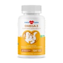 Omega 3 Köpekler için Balık Yağı - 120 Chewable Tabletler - Omega 3, 6 ve 9, Köpek Shedding için E, Itchy, Kuru Skin, Joint & Heart Support