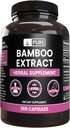 PURE ORIGINAL INGREDIENTS Bamboo Ekstraksiyon (365 Capsules) Magnezyum Or Rice Fillers, Always Pure, Lab TY