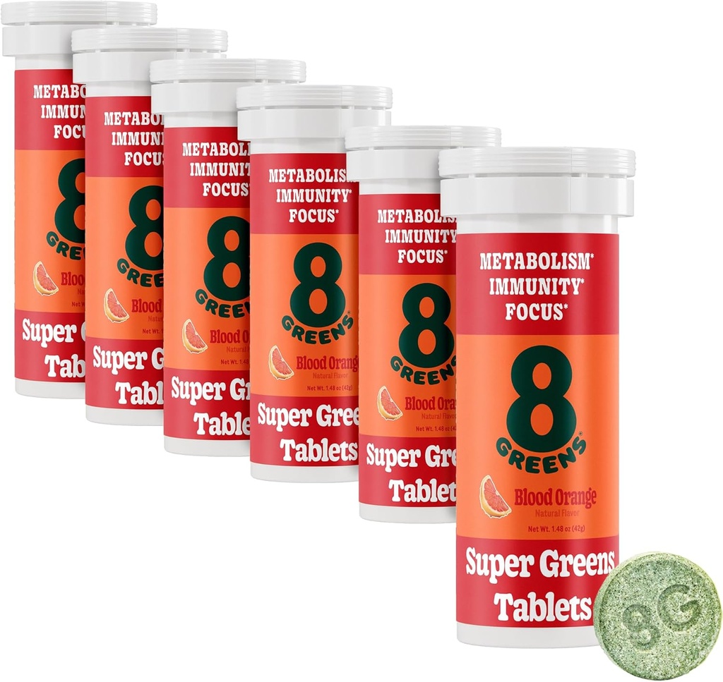 8 Πράσινα Supergreens Δισκία 