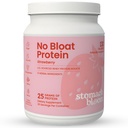No Bloat Protein Powder for Digestive Health – 24g Grass Fed Whey Isolate with 5 Herbal Extracts – Mango Smoothie