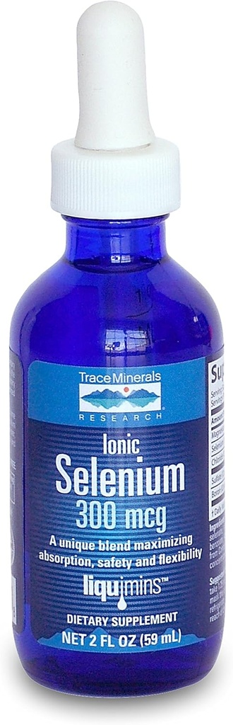 Trace Minerals Liquid Ionic Selenium, 2Ounce