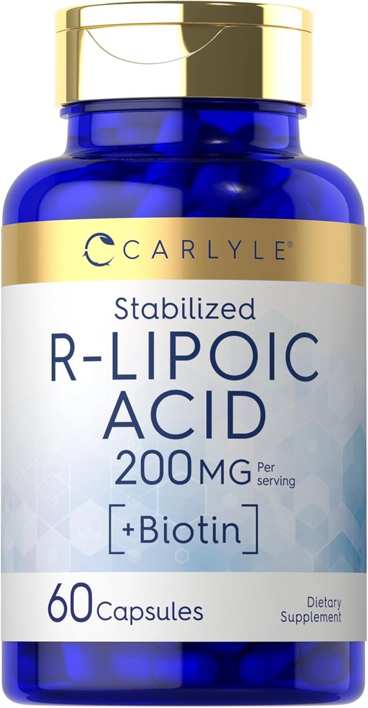 Carlyle R-Lipoic Acid 200mg 