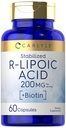 Carlyle R-Lipoic Acid 200mg 