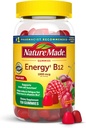 Nature Made Energy B12 1000 mcg, Diyet Supplement for Energy Metabolism Support, 150 Gummies, 75 Day Supply