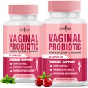 NEW AGE Vaginal Probiyotiks for Women with Prebiyotiks, Cranberry Extract, and a Lactobacillus Probiyotik Mix, Supports Health Balance, Odor Control, Vaginal Flora - 120 Capsules