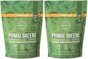Primal Harvest Primal Greens Toz, 30 Günlük Supergeens Beslenme Supplement ile Spirulina, Mushroom Mix & Probiyotiks to Support Energy, Wellness, & Digestion