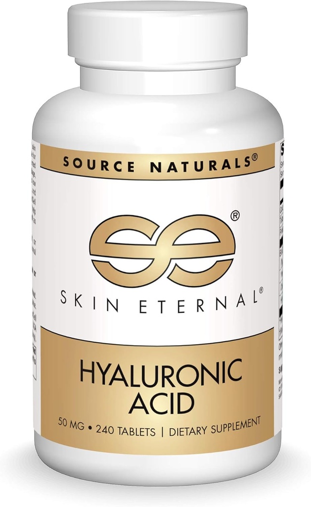 Source Naturals Skin Eternal Hyaluronic Acid, 50 mg - 240 Tablet