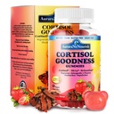 Hormon Harmony için Cortisol Supplements, 17-in-1 Cortisol Gummies for Women & Men Cortisol Steps with Ashwagandha, Rhodiola Rosea, Holy Basil, Valerian Support Stress Relief & Cortisol Balance