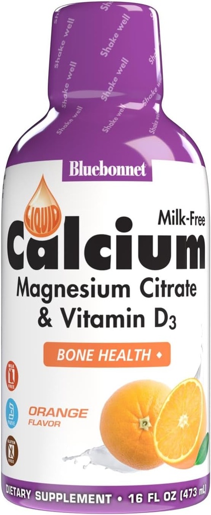 Bluebonnet Beslenme Sıvı Gıda Citrate, Vitamin D3, Bone Health, Gluten Free, Soy ücretsiz, süt ücretsiz, kosher, 16 Fl Oz, 32 Hizmet, Orange Flavor, 16 Fl Oz (Pazar 1)