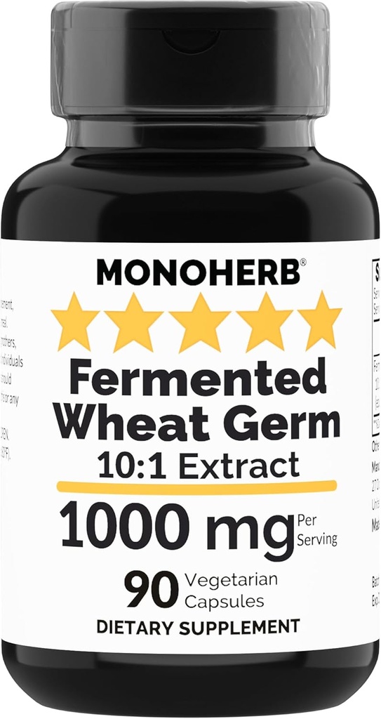 MONOHERB Buğday Germ Ekstra 1000 mg - 90 Vejetaryen Capsules - spermidine