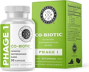 Intestinal Fortitude Phage 1 - Ultimate Gut Health Supplement, Total Restore Intestinal Defense, Patentli Bacteriophage Die for Gut Support, Digestive & Immune System Health, Destroy Bad Bakteri