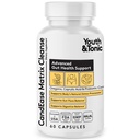 Gençlik ve Tonic CandEase Cleanse Matrix – Overgrowth Support & Gut Health, Intestinal Flora Balance & Body Detox Kompleks with Oregano, Caprylic Acid, Digestive Enzymes, Probiyotiks, 60 Pills, Kadınlar ve Erkekler
