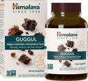 Himalaya Guggul - Liver Detox, Cholesterol, HDL & LDL Desteği - Vegan, Non-GMO, Gluten Free, 720 mg, 60 Capsules