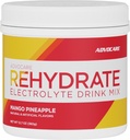 AdvoCare Rehydrate - Ηλεκτρολυτικό Μείγμα Ποτού - Περιλαμβάνει Μαγνήσιο, Νάτριο, Κάλιο & Ασβέστιο - Αντιοξειδωτικό & Αμινοξύ Ενισχυμένο - Υποστηρίζει Ενυδάτωση & Ανάκτηση - Mango Ανανάς, 12.7 oz