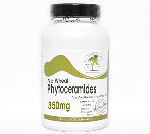 No Wheat Phytoceramides 350mg ~ 200 Capsules - No Additives ~ Naturetition Supplements