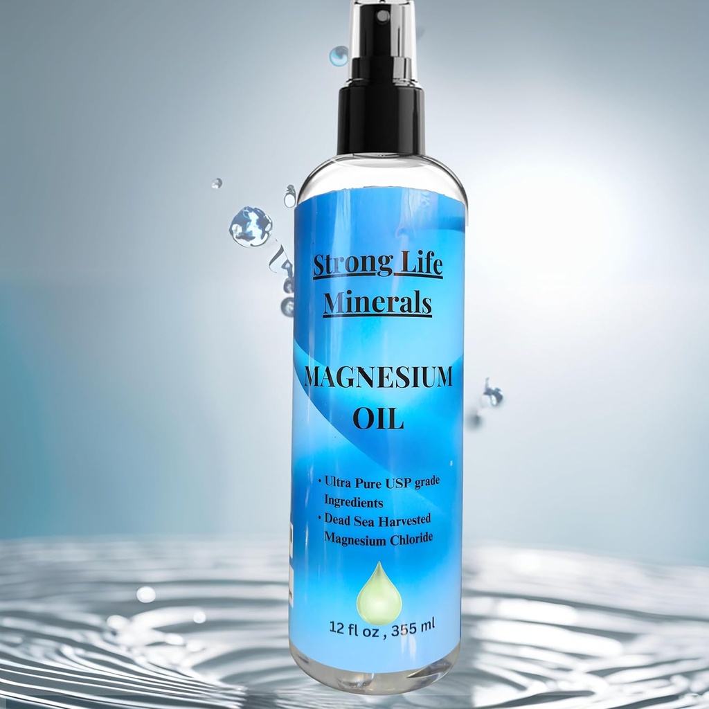 Unleash The Power Ekstra Magnezyum Strength Body Spray 100% Organik Made in USA Karşılaştırması Yedi Mineral ve Antik Mineraller. Magnezyum Gücü Hayatınızı Değiştirebilir.