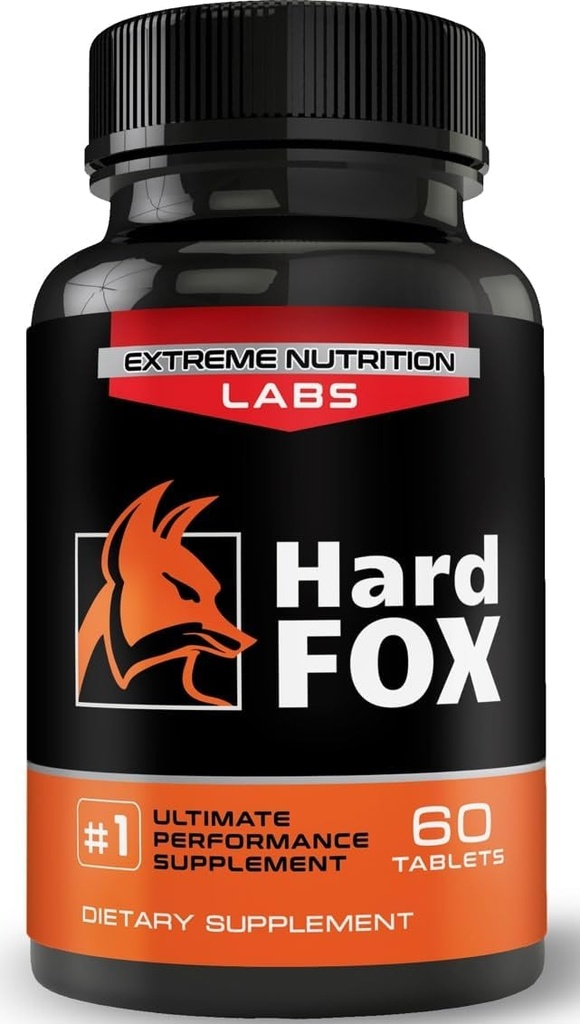 Hard Fox - #1 Ultimate Performance - 3" Προστέθηκε μέγεθος σε 60 ημέρες - Διεύρυνση χάπια για άνδρες - Super Drive, δύναμη, μέγεθος, αντοχή - 60 κόμης