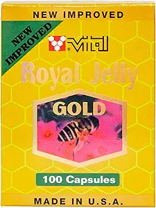 Yeni Improv Super Extra Gold Royal Jelly 200 Capsules 2000 mg