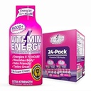 Energy Mood + Ekstra Güçlü Enerji Shot Tropikal Berry 24 Pack, 260 mg Natural Caffeine, B-Vitamins, Rhodiola, Chamomile, Mood & Energy Support, Zero Sugar, Gluten-Free, Vegan, 1.93 fl ozzz