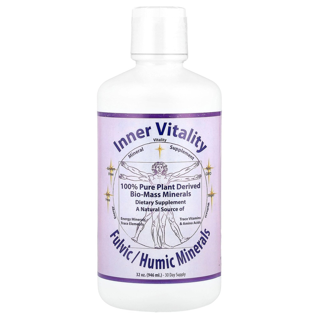 Morningstar Minerals İç Vitality, Fulvic/Humic Minerals, 32 oz (946 ml)