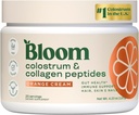 Bloom Beslenme Bovine Colostrum Tozu Gut Health için B-12, Immune Support, Saç Büyüme ve Güzellik Supplement | Orange Cream, 25 Hizmetler