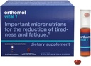 Orthomol Vial Vial Vial για γυναίκες, 30-Day συμπλήρωμα βιταμίνης – Καθημερινή ενέργεια, Μείωση Κόπωσης & Ζωτικότητα Υποστήριξη με Βιταμίνες Α, Β, C, D, Ε, Κ, Ωμέγα-3 & Ιώδιο