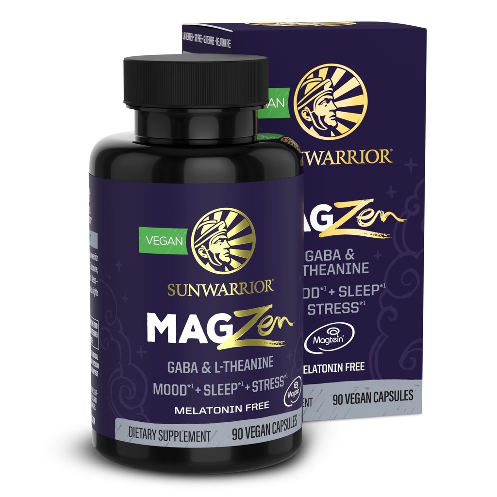 Magnezyum Supplement L-Theanine Capsules Mood, Sleep & Stres Desteği Bi Magnezyum Bisglycinate, L-Theanine & GABA Rahatlama, Uyku Kalite & Zihinsel Clarity Vegan & Non-Drowsy 90 Capsules