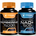 WELNESS LABSRX NAD συμπλήρωμα, 1500mg - NAD+ με Resveratrol
