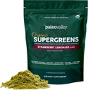 Paleovalley Organik Supergreens - Immune Support için Organik Yeşiller - Paleo Yeşil Toz Toplantısı - 28 Hizmet - 23 Organik Superfoods - Gluten Free, No Cereal Grasses, Soy veya tahıl
