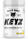 Black Magic Keyz Amino Asit Matrix Toz - Kas Recovery & Endurance - EAA's, BCAA's, & Taurin - Keto, No Sugar, Caffeine Free - Pina Colada - 14.81 ozz
