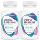 KoNefancy Liposomal Berberine Supplement 1500mg - Third Party Tested, High Bioavailability Berberine HCL Capsules for Women & Men, GLP-1 Weight Loss Support and AMPK Activator, Sugar-Free,120 Softgels