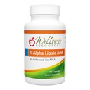 Wellness Kaynakları R Alpha Lipoic Acid RALA Supplement - 90 Capsules - Bio-Enhanced Na-RALA ile Biyo-Enhanced Na-RALA ile Stabilize R-Lipoic Asit