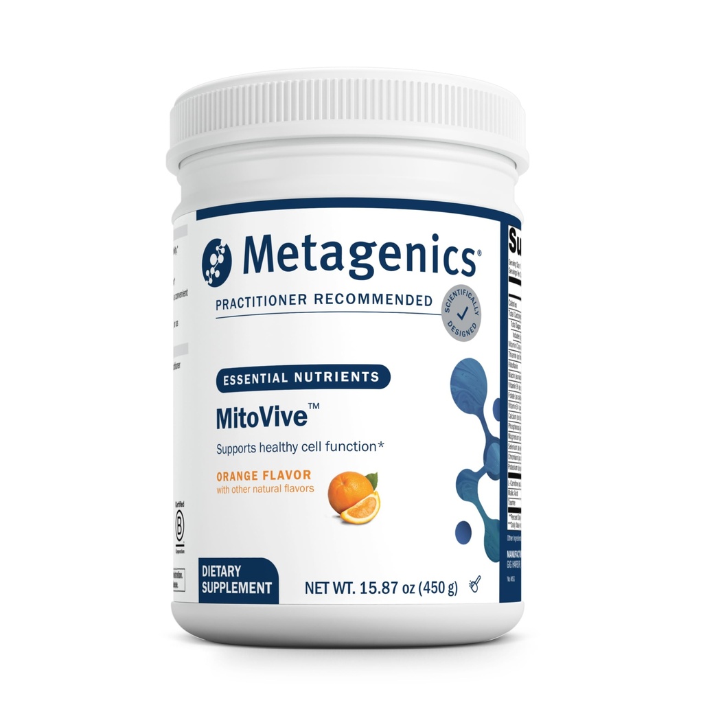 Metagenics MitoVive - Mitochondria Balance - Merochondria Health - Gluten Free & Non-GMO - 30 Hizmet - 15.87 ozria Balance -