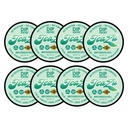 TeaZA Energy Pouches, Tobacco Free Nicotine Free Smokeless Alternative Snuff & Energy Dip Chewing Tobacco Alternative Healthy Dipping Caffeine Free Great for Refreshing - Wintergreen Chill (8 Pack)