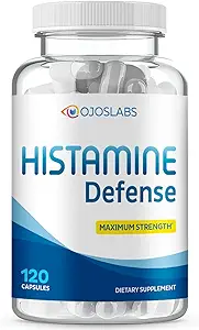 Gelişmiş Histamine Savunması - Doğal D-Hist Supplement to Block Histamine intolerance - 120 Capsules