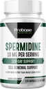 Probase Nutrition Spermidine (10mg 99% Spermidine 3HCL - Third Party Tested) 120 Κάψουλες - 100x More Poent Than Wheat Germ Extract, Telomere Health and Aging 120-Day Supply - Όσο αποτελεσματική είναι η NMN
