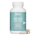 Probiyotikler - Mood Super Strains Probiyotik - Doğal Destekler Digestion & Mood - Histamine-Free Probiyotiks w/L Rhamnosus GG, Raf Stable Probiyotik Supplement, 60 Day Supply, Non-GMO, Vegan