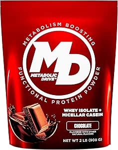 Biotest Metabolic Drive Protein - Low-Carb Flavor-Bomb, 20 Hizmet - Whey Isolate + Micellar Casein - Signature Chocolate
