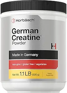 Horbäach Alman Kretine Toz 500g | Almanya'da Tinapure | Vegetarian, Non-GMO ve Gluten Free Diyetary Supplement