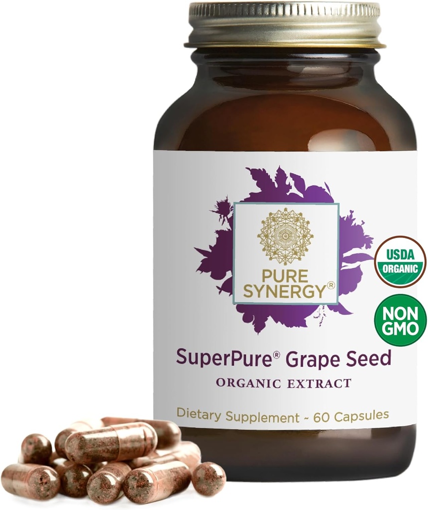 Pure Synergy SuperPure Grape Seed Extract 