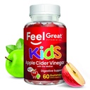 Çocuklar için Büyük Apple Cider Vinegar Gummies · Gut Health için Enzymes & Doğal Antioksitler | Vegan Gummy Supports Sağlıklı Nutrient Abhidrorps | 60 Day Supply