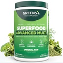 Greens+ Advanced Multi Raw Superfood | Essential Blend of Raw Foods, Superfruits and Sea Vegetables Powder | Vegan | Dietary Supplement | Non GMO, Soy Dairy & Gluten-Free | Size 9.4oz